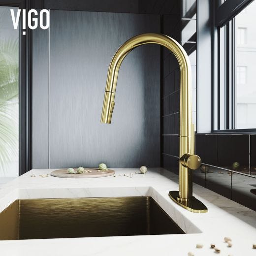 Greenwich Single Handle Kitchen Faucet