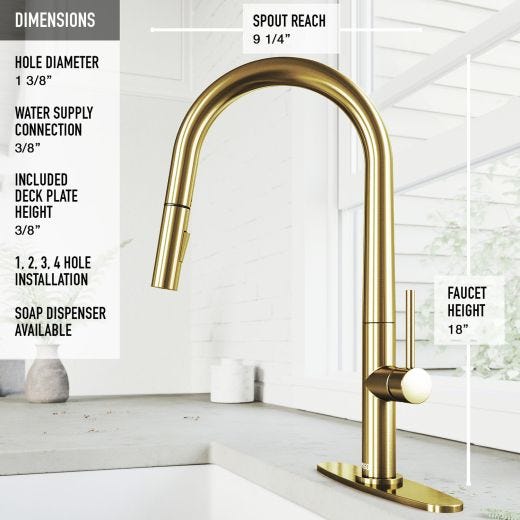 Greenwich Single Handle Kitchen Faucet