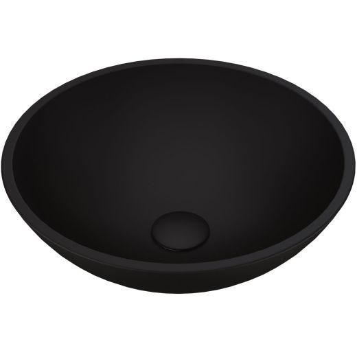 Cavalli 15" x 5-1/8" Glass Round Vessel Sink