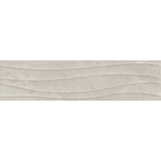 4"x16" Resourceful Grey Resilience Wave WallTile 13.20 Sf/Bx