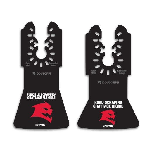 Universal Fit High Carbon Steel Oscillating Scraper Set