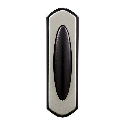 Wireless Push Button-Black/Nickel