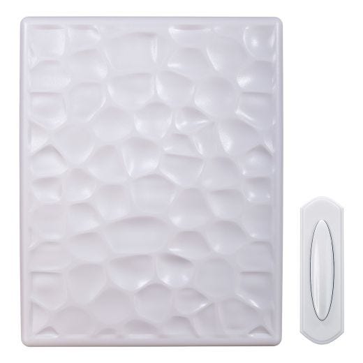Wireless Battery Operated Doorbell Kit-White