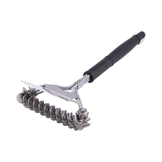 Triple Coil Head Grill Brush