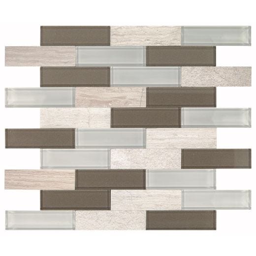 Mosaïque style brique autocollante SimplyStick 1,25 x 4 po,