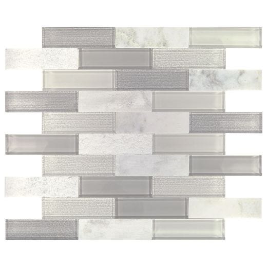 Mosaïque style brique autocollante SimplyStick 1,25 x 4 po,