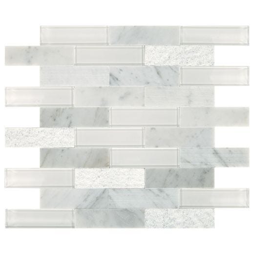 Mosaïque style brique autocollante SimplyStick 1,25 x 4 po,