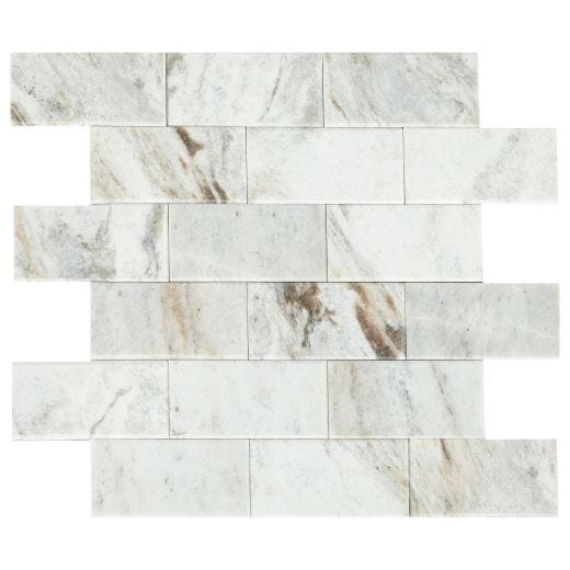 Mosaïque biseautée autocollante SimplyStick 2 x 4 po, 11,64
