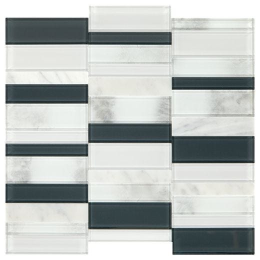Mosaïque à colonnes autocollante 13,35 pi²/bte11