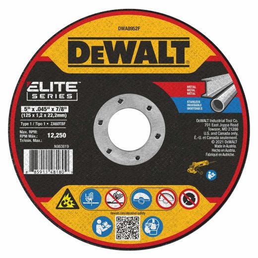 DeWalt Ceramic Abrasive Metal Cut-Off Wheel