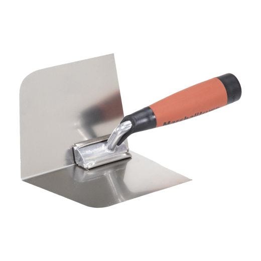 4" x 5" Radius Inside Corner Trowel With DuraSoft Handle