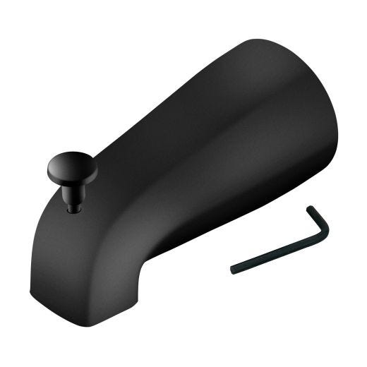 Tub Spout Diverter-Matte Black