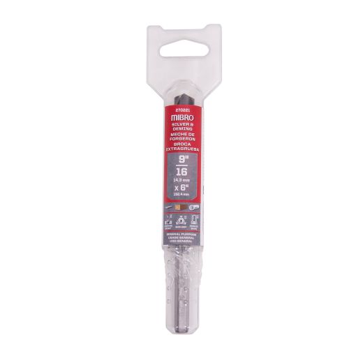 9/16" x 6" Silver And Deming Drill Bit
