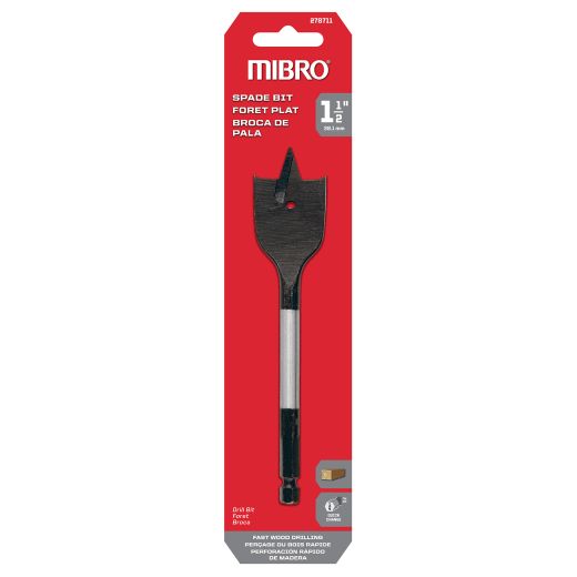 1-1/2" x 6" Spade Bit