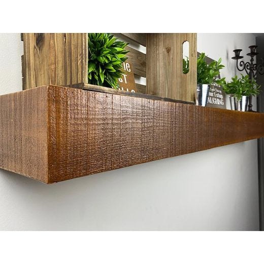 5" x 7" x 5' Mantle Shelf