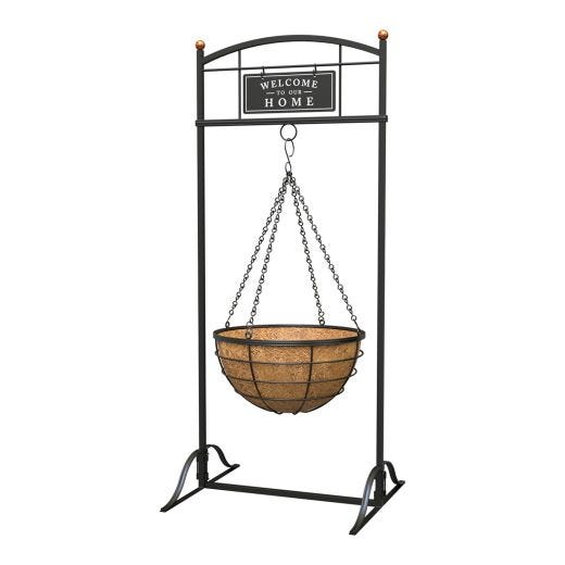 40" Modern Farmhouse Basket Hanger