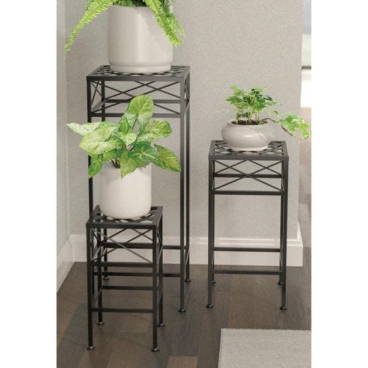 3 Piece Modern Farmouse Nested Plant Stand