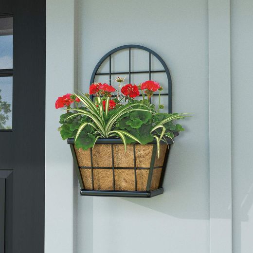 Modern Farmhouse Square Wall Planter
