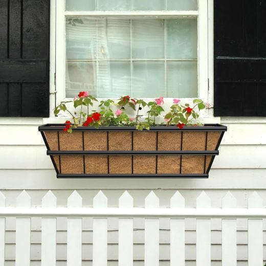 30" Modern Farmhouse Window Planter