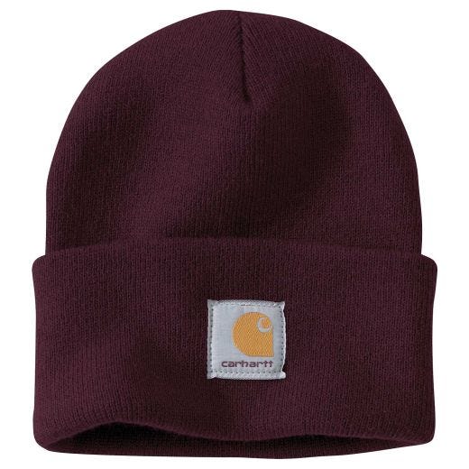 Knit Cuffed Beanie Blackberry