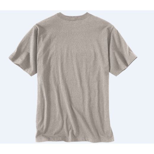 Loose Fit Short-Sleeve Logo Graphic T-Shirt Heather Gray XL