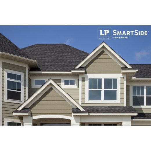 Cedar Siding Lap 8"x3/8x16' LP SmartSide-Primed