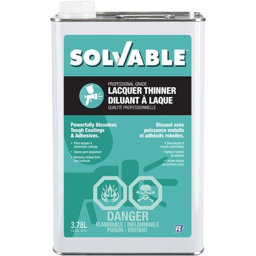 Solvable Lacquer Thinner-3.78L
