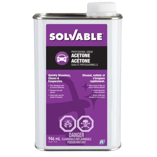 Solvable Acetone-946mL