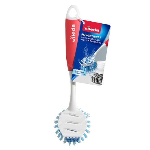 Vileda Powerfibres Pots And Pans Brush