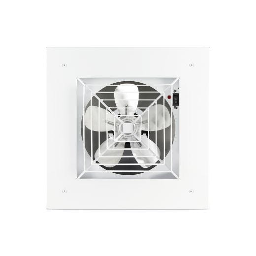 Dragon Ceiling Fan Heater 5000W/240V-White