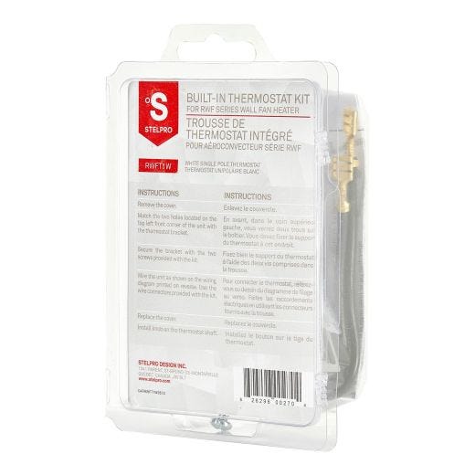 Built-In Single Pole All Purpose Thermostat - White