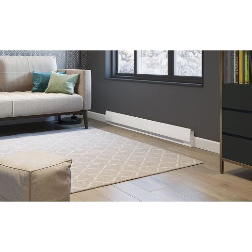 49-7/8" Prima Electric Baseboard 1500W/240V-White