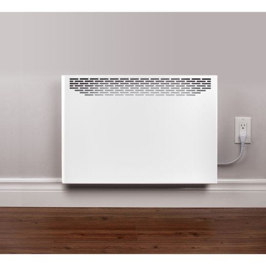 Uniwatt Convector W/Built-In Elect. T-stat Plug 1500W 120V-W