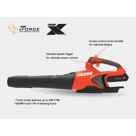 56V X Series Handheld Blower With Charger