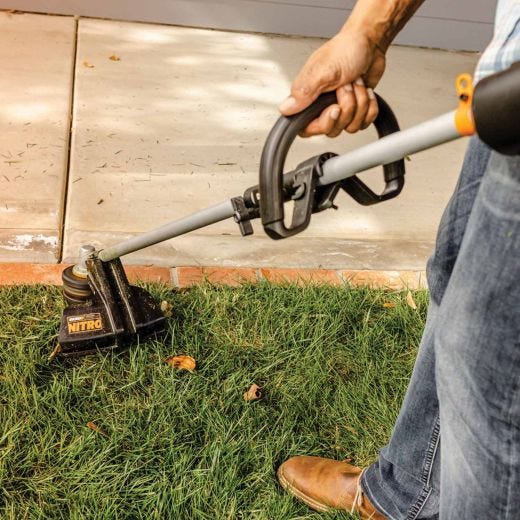 WORX NITRO 40V 15" Cordless DriveShare Trimmer