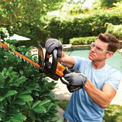 WORX 20V PowerShare 22" Cordless Hedge Trimmer