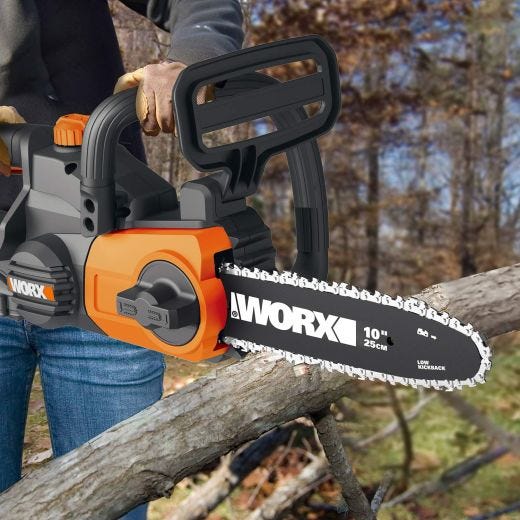WORX 20V PowerShare 10" Cordless Chainsaw