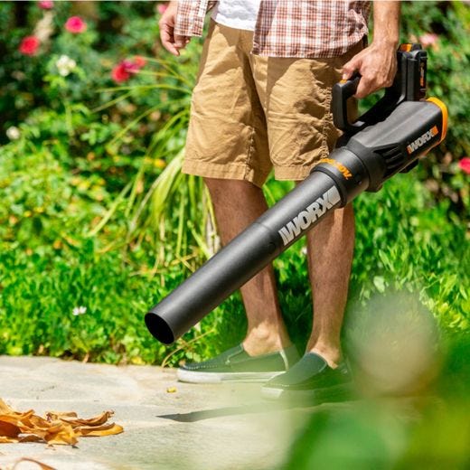 WORX 20V PowerShare Cordless Turbine Leaf Blower
