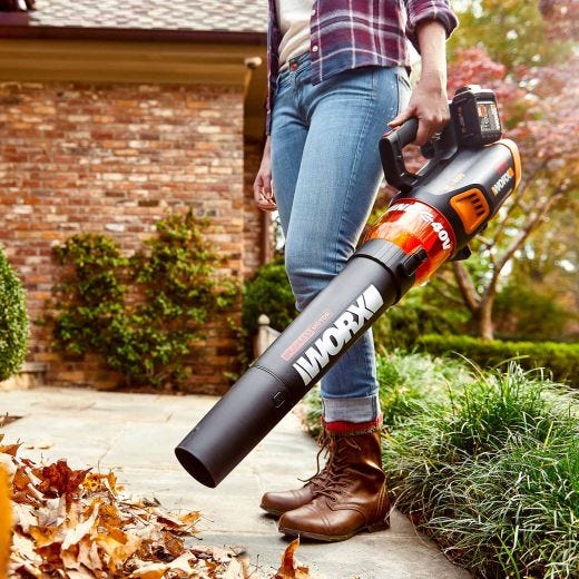 WORX 40V PowerShare Cordless Turbine Leaf Blower