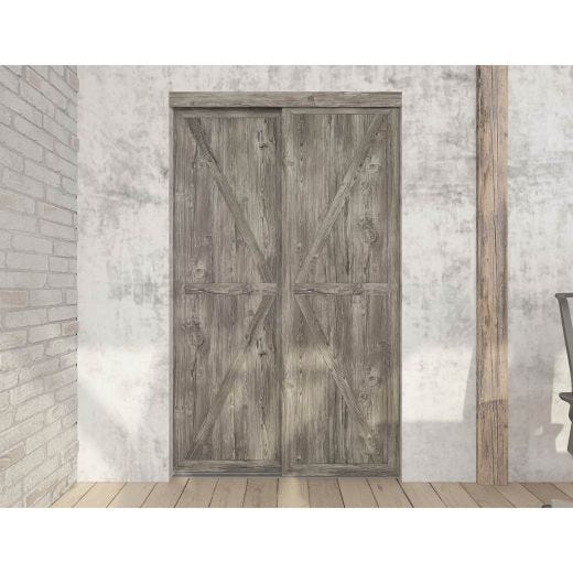 72" x 80" Country side Antique Closet Door