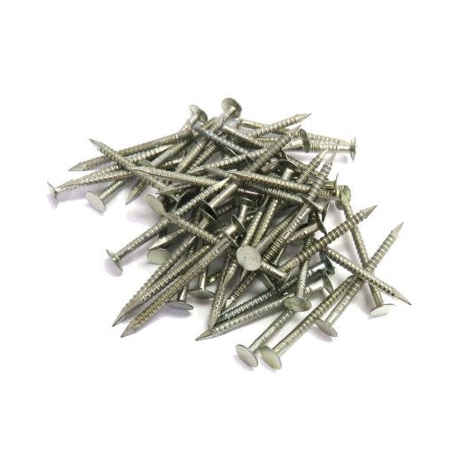 1-1/4" Ringed Drywall Electro Galvanized Nails-400g