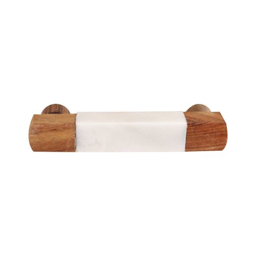 Marble/Wood Handle-Natural