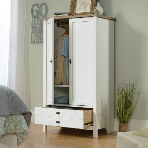 Cottage Road Armoire White