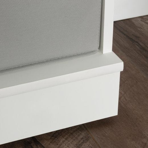 Armoire de rangement de la collection HomePlus, blanc