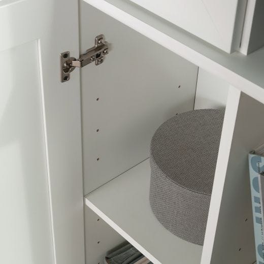 Armoire de rangement de la collection HomePlus, blanc