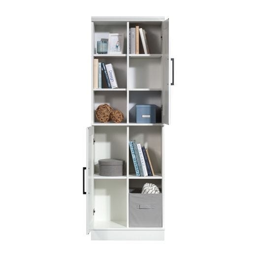 Armoire de rangement de la collection HomePlus, blanc