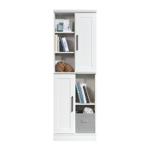 Armoire de rangement de la collection HomePlus, blanc