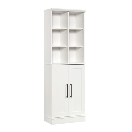 Armoire de rangement de la collection HomePlus, blanc