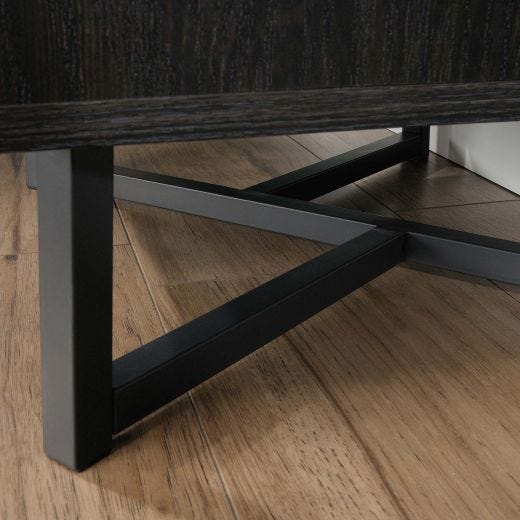 Canton Lane Bookcase With Door Grand Walnut