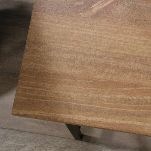 North Avenue Single Pedestal Desk Sindoori Mango